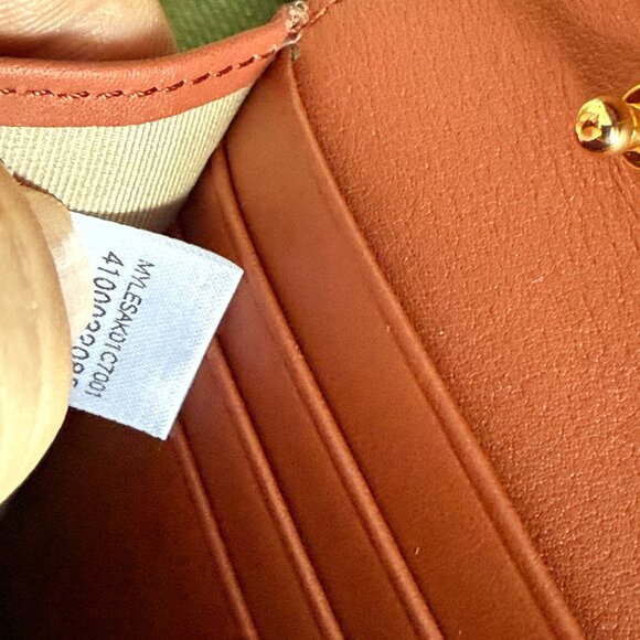 MCM Leather Wallet Purse On Removable Leather and Chain, MYL ESAK01 X7001 - Picture 10 of 16